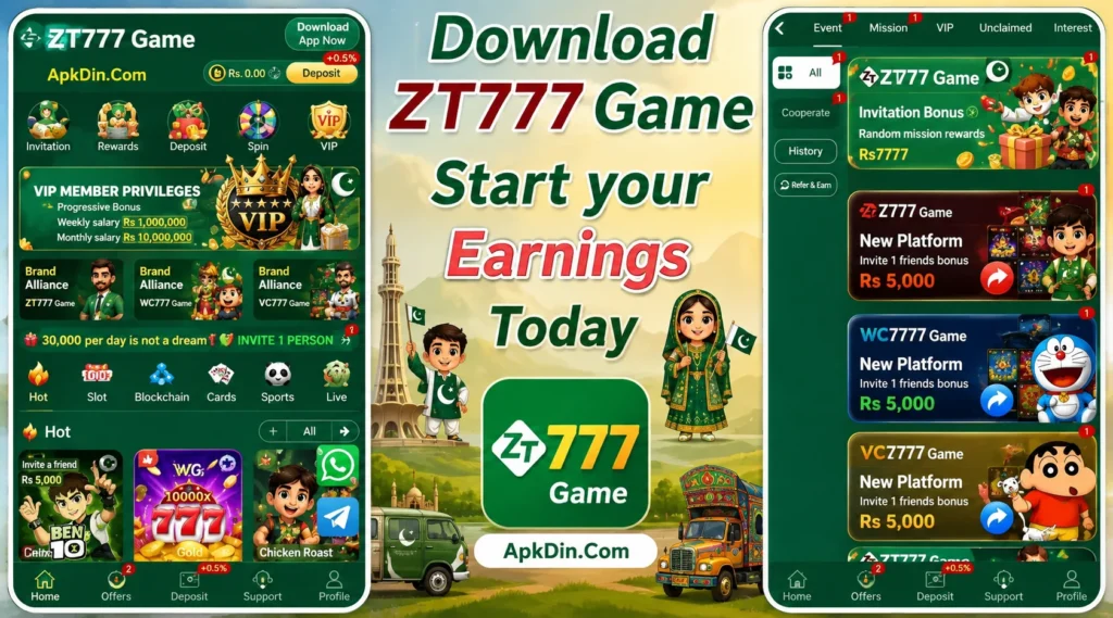 Zt777 Game login